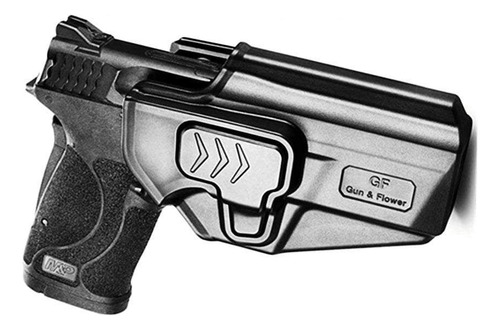 Funda Holster 9mm 380 Ez M & P Shield Kydex Owb Clip Ajustab