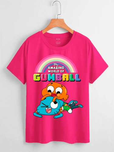 Polera Increible Mundo De Gumball