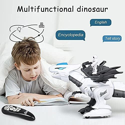 Dollox Dinosaurio De Control Remoto, Rc Robótico Dinosaurio