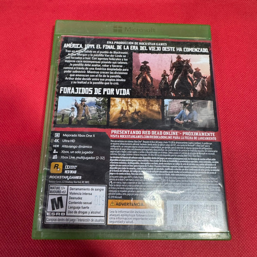 Red Dead Redemption Ii Xbox One Original (Usado)