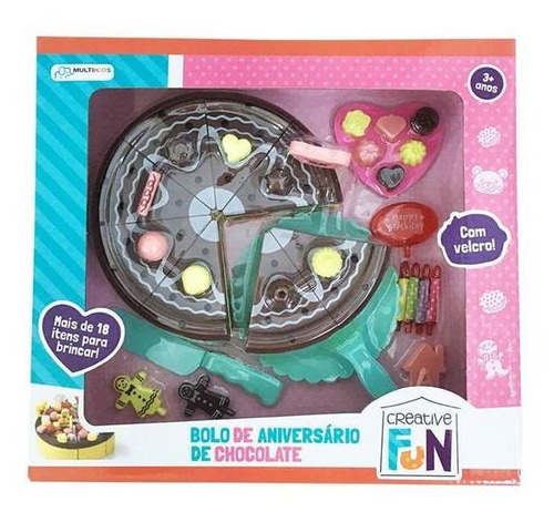 Creative Fun Bolo De Chocolate Multikids - Br649