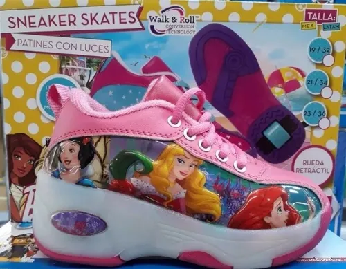 Tenis Ruedas Patín Barbie Niña 1 Rueda De Goma Con | Cuotas interés