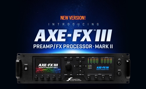 Imagen 1 de 1 de Fractal Audio Systems Axe Fx 3 Mark Ii (oficial)!!!