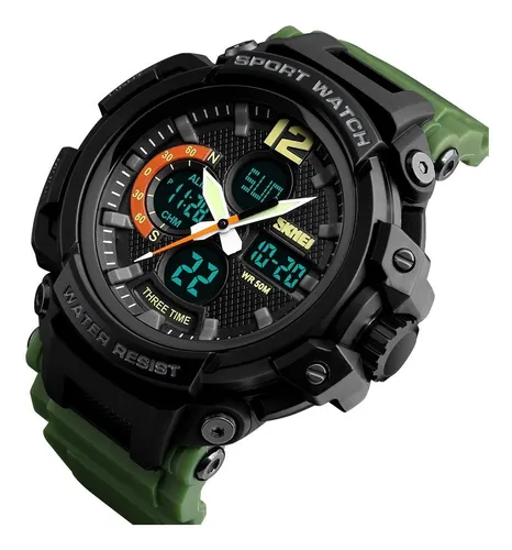 Skmei dual time sport watch clearance