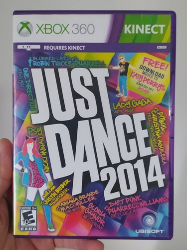 Just Dance 2014 De Dança Kinect Original M Física Xbox 360