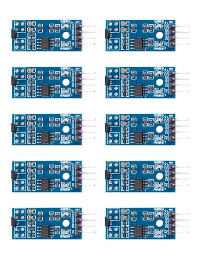 10 Pzas Modulo A3144e Sensor De Campo Magnetico Efecto Hall