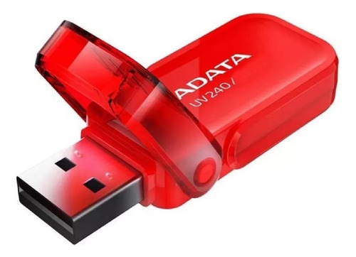 Memoria USB Adata UV240 32GB 2.0 rojo