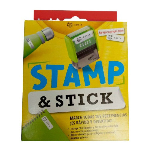 Stamp & Stick - Sello Automático - Marca Trodat