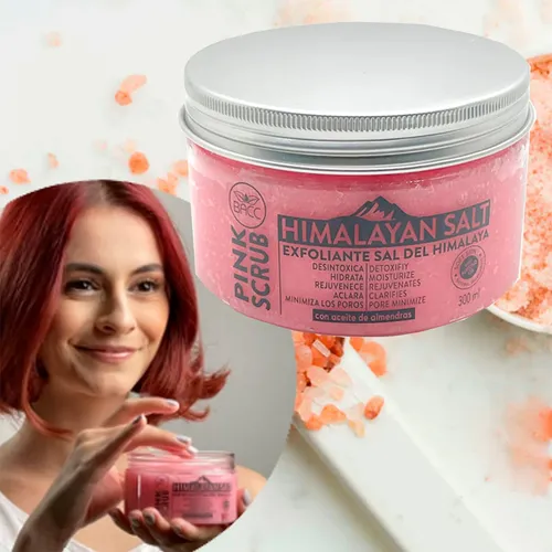 Sal Del Himalaya Exfoliante Rejuvenece Hidrata Aclara Piel