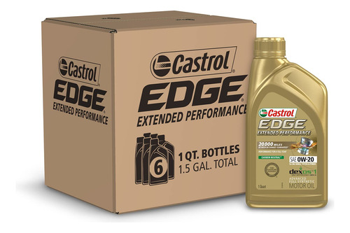 Castrol Edge Extended Performance 0w-20 Aceite De Motor Sint