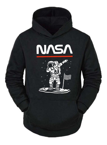 Buzo De Nasa Logo Astronauta / Unisex / Todos Los Talles 