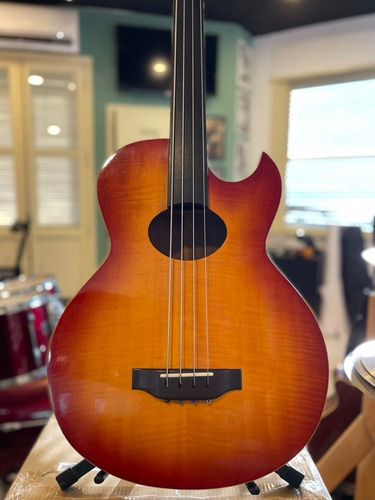 Imagem 2 de 9 de Raríssimo Baixolão Washburn Ab10ts Americano