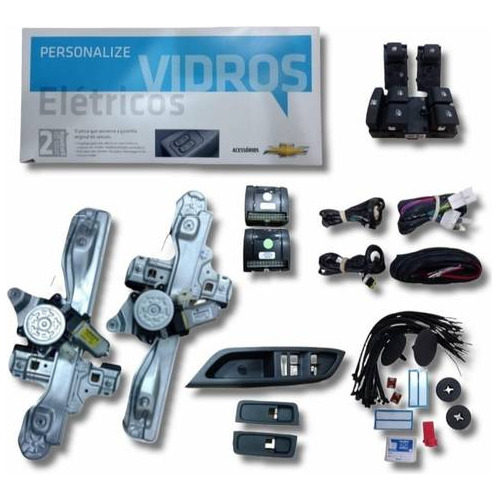 Kit Dos Vidros Elétricos Acessórios Chevrolet 52156047