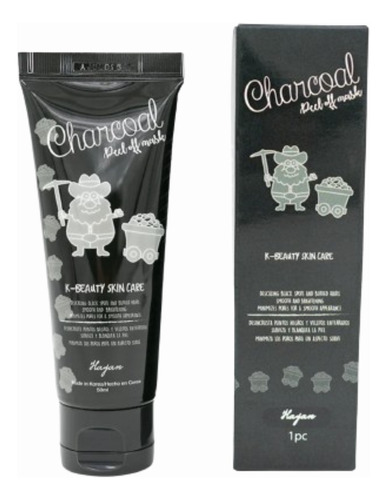 Mascarilla Peel Off De Charcoal Hayan K Beauty 