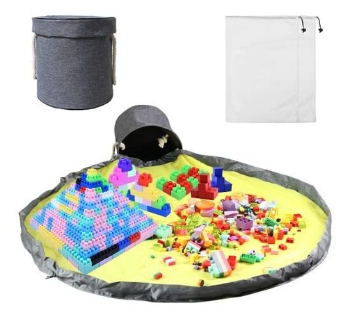 Toy Storage Bag And Play Mat,toy Organization Bags H7zk2