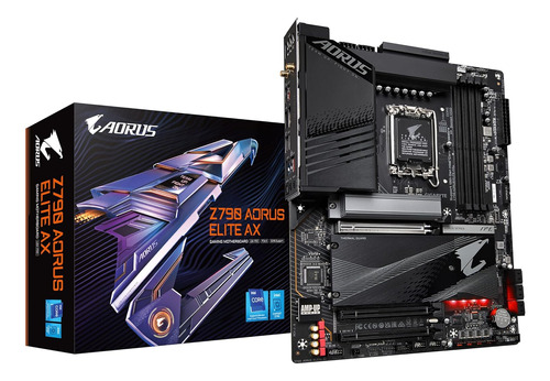 Placa Madre Gigabyte Elite Ax Atx, Ddr5, Triple M.2