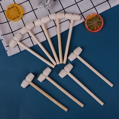 20pcs Multi-functional Chocolate Hammer Mini Wooden Hammer