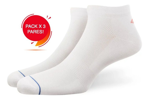 Imagen 1 de 9 de Pack X 3 Pares Soquetes Elemento Ultra Light Deportivo Liso