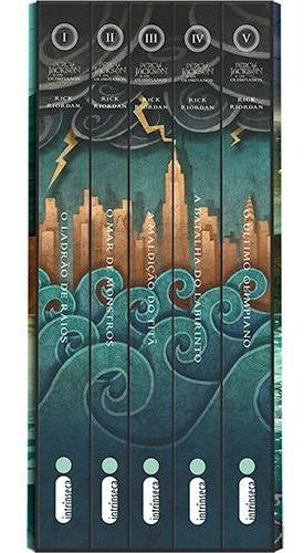Imagem 5 de 6 de Box Livro Percy Jackson E Os Olimpianos (5 Livros) Novo