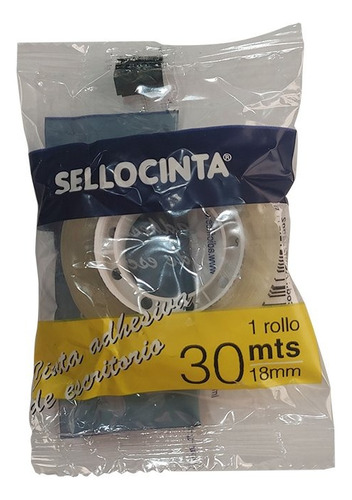 Cinta Adhesiva Cristal 18x30 Mts Pack 10 Un Sellocinta