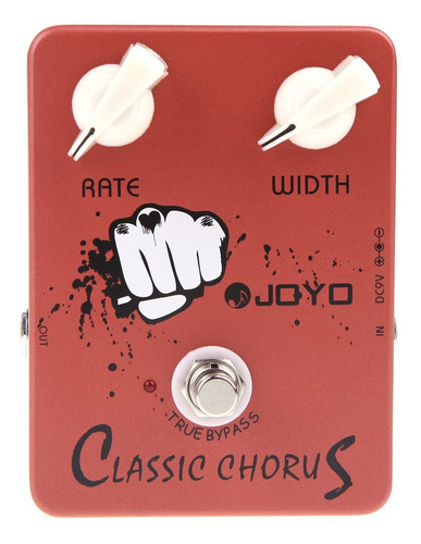 1 Pedal De Efectos Joyo Effect Chorus Classic True Guitar