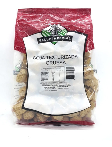 Soja Texturizada Gruesa 280 Gr Marca: Valle Imperial