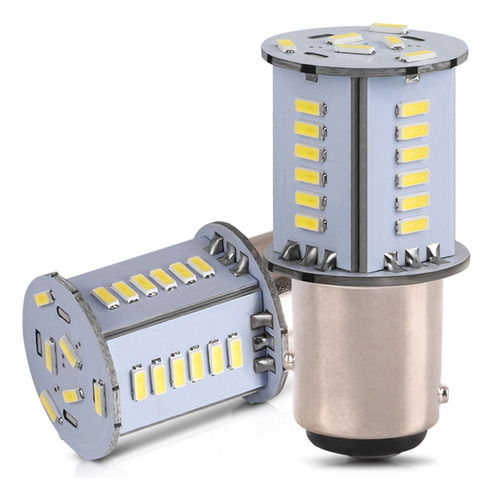 (r) Bombillas Led De Aluminio De 12 V, Color Blanco, Bombill