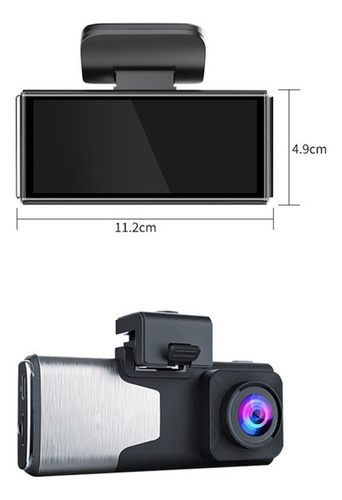 Tacógrafo 4 4k Visión Nocturna Wifi Trayectoria Del Vehículo