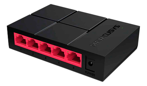Mercusys Ms105g Switch 5 Puertos Gigabit Plastico