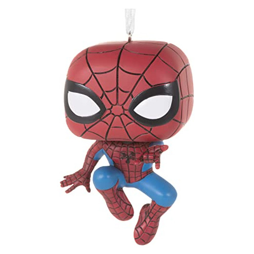 ¡hallmark Marvel Spiderman Funko Pop! Adorno Navideño
