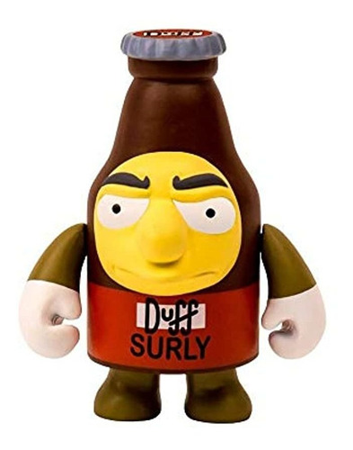 Los Simpson Surly Cerveza Duff 3 Pulgadas Figura De Vinilo