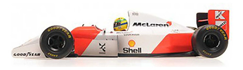 F1 Ayrton Senna Mclaren Ford Mp4/8 Gp Europa 1993 1/18 Cor Branca