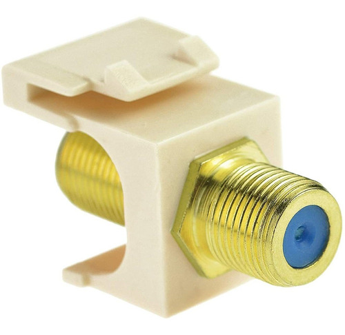 Conector De Cable Coaxial Rg6 Mediabridge Chapado En Oro X5