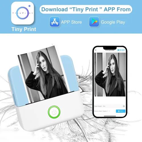 Prinhsji Sticker Printer, Mini Impresora Térmica, Fabricante