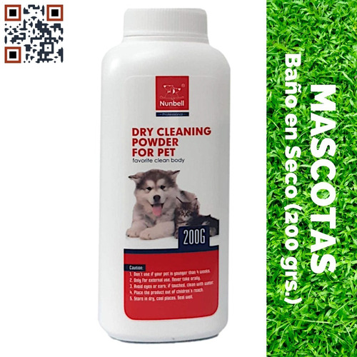 Dry Cleaning Powder Champú Baño En Seco Para Perros Y Gatos