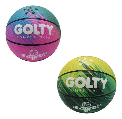 Balon De Baloncesto Golty Competencia Colors #7