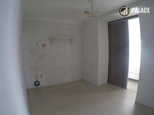 Apartamento Com 3 Dormitórios À Venda, 161 M² Por R$ 695.000,00 - Tupi - Praia Grande/sp - Ap1159