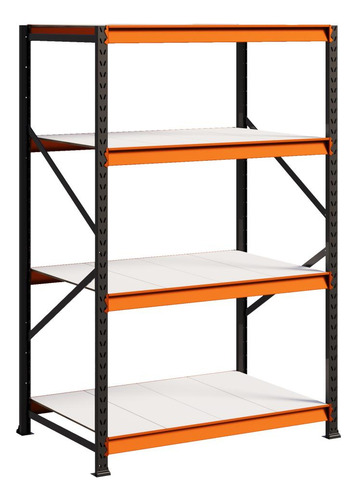 Porta Pallet 1000kg Com Bandeja Mdp 4 Níveis 120x60 Amapá