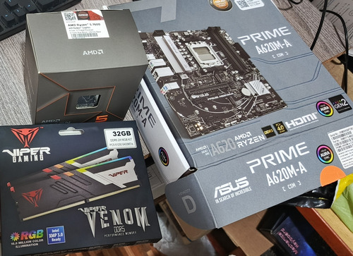 Pc Armada Amd Ryzen 7600 5.1ghz 32gb Ram 1tb C/cooler Am5 (Usado)