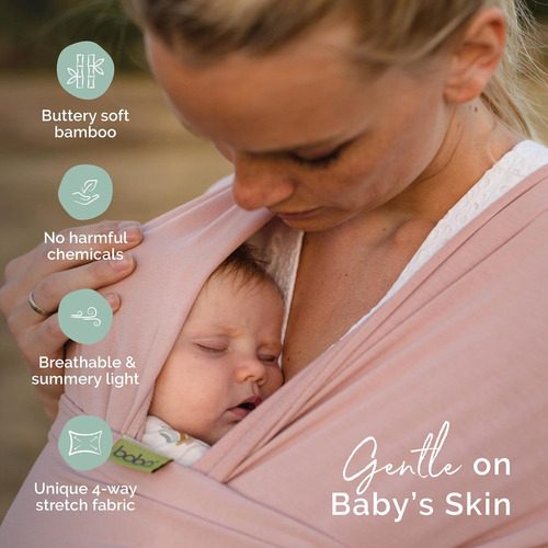 Portabebes Boba Wrap - Eslinga Elastica Original For Beb...