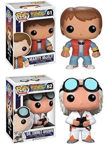 Funko Back To The Future Pop! Movie Doc Emmet Brown & Marty 