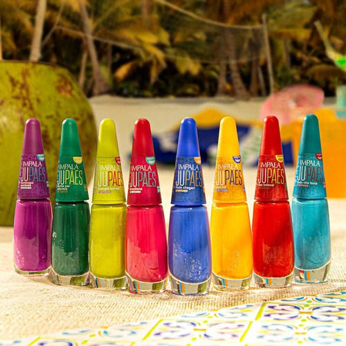 Esmalte Impala Ju Paes Nosso Jeitinho 7,5ml Azul Pode Chegar