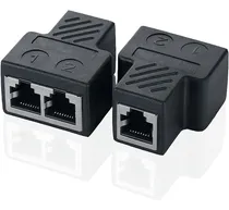 Comprar Splitter Rj45 1x2 (2 Puertos Activos Al Mismo Tiempo)