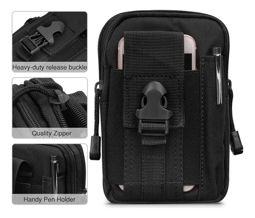 Bolso Cartera Tactica Impermeable Portatil Viaje Deportes