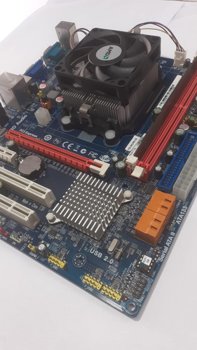 Kit Pc Completo Placa Mãe + Phenon X4 + Hd 1tb + 4gb Ram Azul