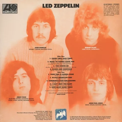 Vinilo Led Zeppelin / Led Zeppelin / Nuevo Sellado