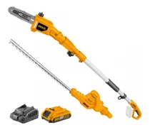Comprar Cortacercos 20v + Motosierra De Altura 20v Cpts201681 + Reg Color negro con amarillo