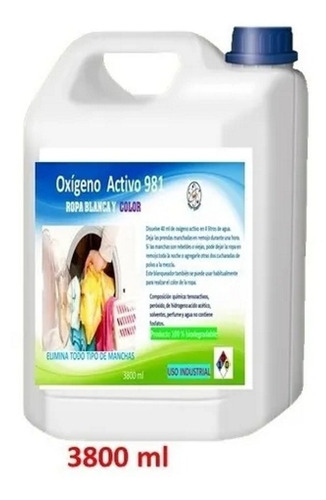 Oxigeno Activo Quitamanchas - L a $7500