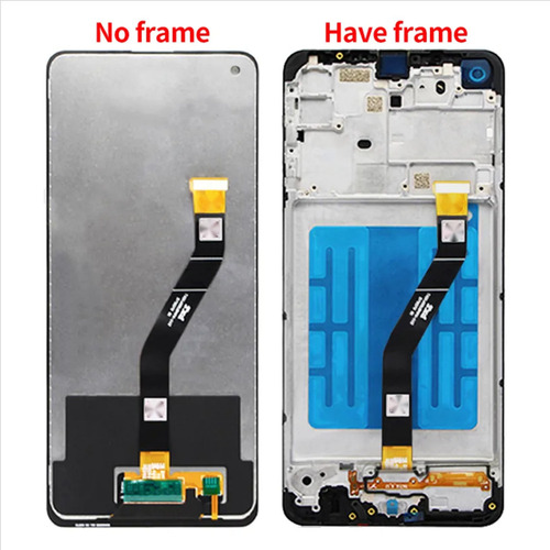 Qw Pantalla Táctil Lcd Con Marco Para Samsung Galaxy A21