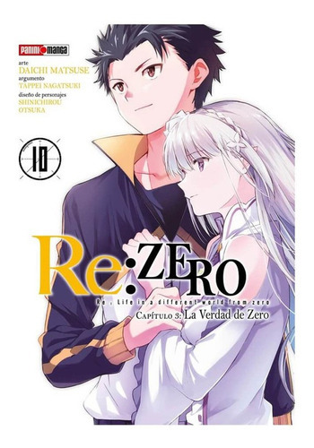 Panini Manga Re: Zero (chapter Three) N.10, De Tappei Nagatsuki. Serie Re: Zero, Vol. 10. Editorial Panini, Tapa Blanda, Edición 1 En Español, 2021